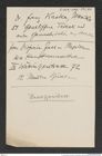 k.k. naturhistorisches Hofmuseum, Intendanzakten 1885-1896 (Hauer), Aktenzahl Z.541/1892, Seite 1